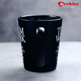 Archies Classy Black Team Work Corporate Ceramic Mug